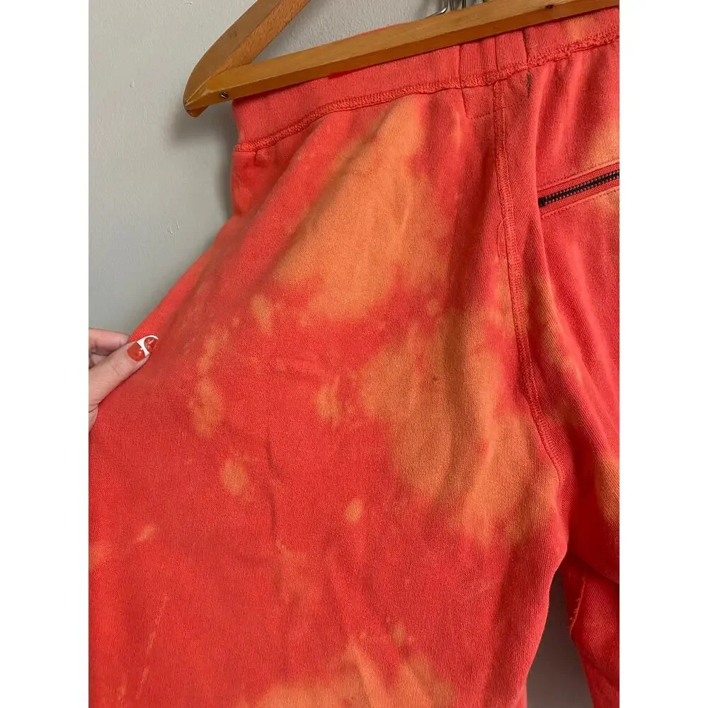 PRPS coral bleached sweat shorts men’s size M
